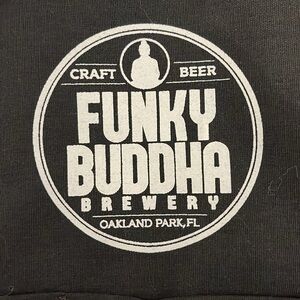 Funky Buddha Brewery Red Kap Work Short Sleeve Button Down Shirt - Size Medium
